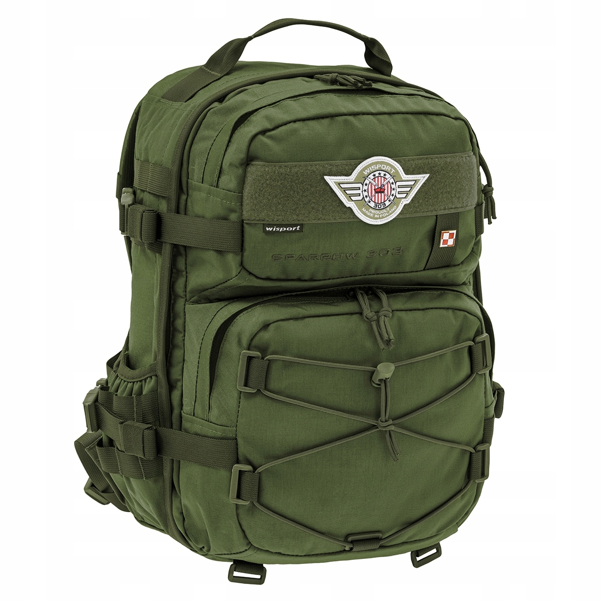 Odolný turistický batoh Wisport Sparrow 30 l - Olivovo zelený